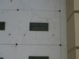 Crypt of John Wooden @ Forest Lawn, Hollywood Hills