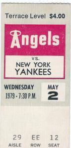 Ticket Stub May 2, 1979